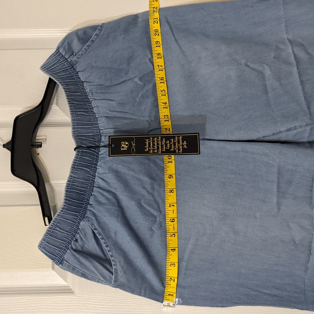 DG2 DIANE GILMAN SOFTCELL DENIM SIZE PL - Picture 7 of 11